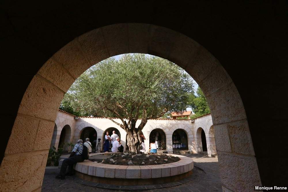 Igreja do milagre da multiplicação de pães e peixes.